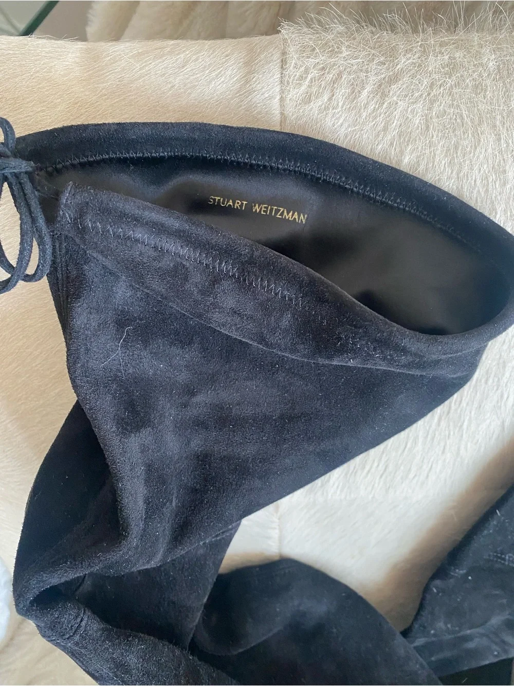 Stuart Weitzman suede over